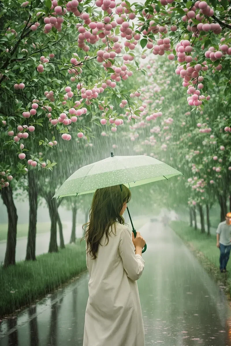 梅子黄时雨 电影海报 - jk白丝