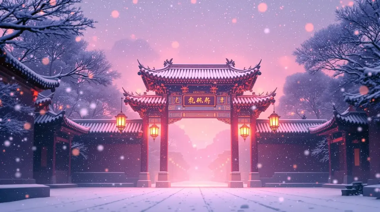 雪落长安 预告推荐海报 - jk白丝